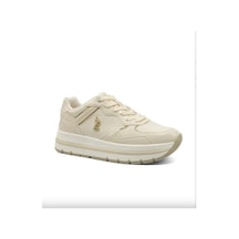 U.S. Polo Assn. U.s.polo Assn Shına 6pr Bej Comfort Casual Anatomik Spor Ayakkabısı