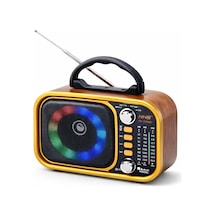Nostaljik Bluetooth Radyo Fm Am Sw Usb Şarjlı Radyo Hoparlör 83896904