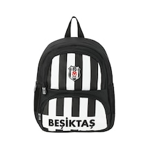 Beşiktaş Nakış Detaylı Çubuklu Anaokulu Çantası - 25340 Çok Renkli