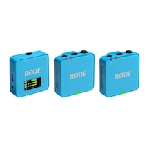 Wireless Go Gen 3 2 Kişilik Kablosuz Yaka Mikrofonu - Blue