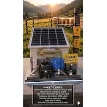 Goldenbee Combo Kit Elektrikli Çit Sistemi Domuz Ve Ayı Kovucu 1500mt Set-302
