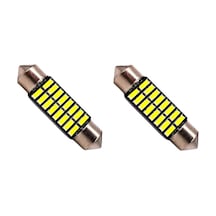 36mm Beyaz 16 Smd Sofit Oto Led Ampulü