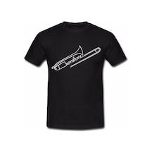 Herşey Nota Trombon Unisex Tshirt 001