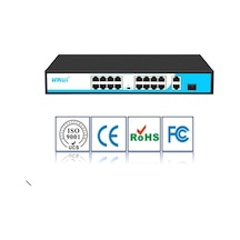 Hruıi Hr901 Af 1621Gs 200 16 Port 10/100 16 Port Poe 2 Port Uplınk