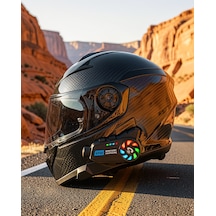 Kask Kamerası 1080p Görüntü Kalitesi Bluetooth Bağlantılı