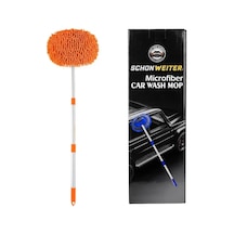 Teleskopik Saplı Oto Yıkama Mop Seti Çizmez Mikrofiber- Schön Weiter