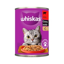 Whiskas Konserve Sığır Etli Kedi Maması 400 G 6'li Avantaj Paketi Mıchu