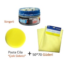 Çizik  Parlatıcı Pasta Cila+mikrofiber Güderi Bez 50x70