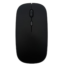 Çift Modlu Kablosuz Bluetooth Mouse Şarj Edilebilir Sessiz Tıklam