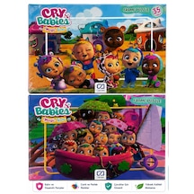 Ca Games Cry Babies Magic Tears 2 Li Frame Puzzle Seti 35 Parça Toplam 70 Parça 3 Yaş+ 1