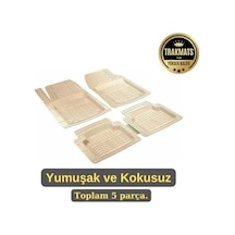 Xc90 7 Koltuk 2016-2024 Kesilebilir Universal Pro-mats Kokusuz Oto Paspas Bej