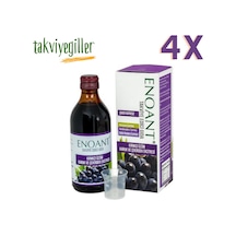 Enoant Siyah Üzüm Ekstraktı 250ml 4 Adet