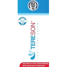 Tereson Koku Karşıtı Ayak Bakım Kremi 50 Ml Gümüş Iyon Korumalı 3 Paketi