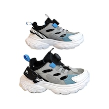 M.p One 3409 Gri Yazlık Erkek Çocuk Spor Ayakkabı Gri