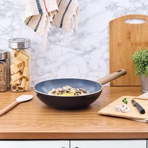 Yıldız Eco Ceramic Wok Tava 28 Cm Çok Renkli