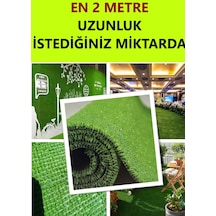 Yapay Çim Halı Yeşil Çim Halı Sentetik Çim Halı 2 Metre Eninde