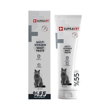 Supravet Kediler İçin Taurinli Multi Vitamin Kedi Macunu 100 Gr