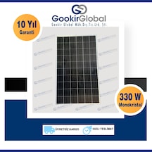Gesper Energy 330W Watt Monokristal Güneş Paneli 60 Hücre 2 Adet