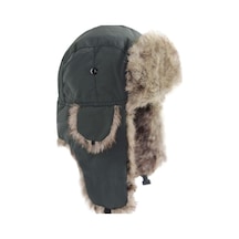 Shopiolog Kürklü Pilot Şapka