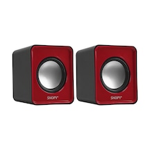Snopy SN-66 2.0 USB Hoparlör Kırmızı