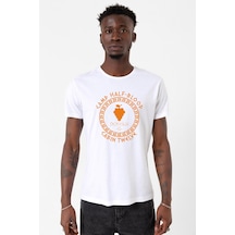 Camp Half Blood Dionysus Beyaz Erkek Bisikletyaka Tshirt 001