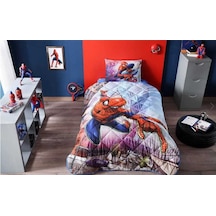 Taç Spiderman Lisanslı Yorgan Seti