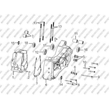 Mondial Atv Spider-x 250 Motor Takozu Ön