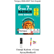Tonguç 6'dan 7'ye Hazırlık Kitabı 2026-2027 Maarif M.yeni Kapak Uzay A.+emoji K. Hediyeli