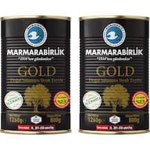 Marmarabirlik Gold Xl Salamura Teneke Zeytin 800 Gr X 2 Adet