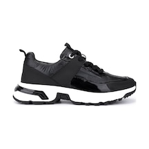 Tamer Tanca Erkek Hakiki Deri Siyah Sneakers & Spor Ayakkabı 1093 1400 Erk Ayk Sk25-26 Sıyah Prst Siyah