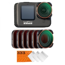 K&f Concept Gopro Uyumlu 6 Lı Set - Cpl + Nd8 + Nd16 + Nd32 + Nd64 + Nd1000