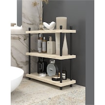 İnci Makyaj Ve Banyo Organizeri Çok Amaçlı , 40 Cm Traverten