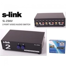 2 Port Video Audio Splıtter