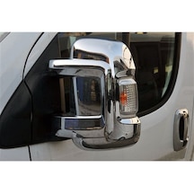 Woc Chrome Peugeot Boxer Krom Ayna Kapağı 2006 Sonrası 2 Parça Ab