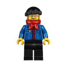 Lego Minifigür Winter Holiday Train Station Bus Driver Hol090