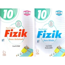 Palme Yayınları 10.sınıf Fen Liseleri Fizik Konu Ve Soru Bankası Seti 2 Kitap