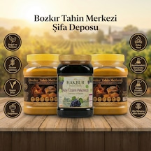 Bozkır Tahin Merkezi Ata Tohum Altın Susam Tahin 930 Gr 2adet &köy Üzüm Pekmezi 950gr Doğal&katksız