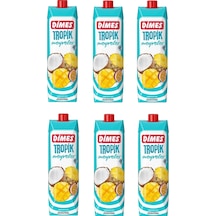 Dimes Tropik Meyveler Karışık Meyve Suyu 1 Lt X 6 Adet