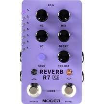 Mooer R7 X2 Stereo Reverb Pedalı M723