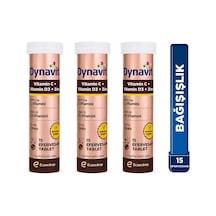 Dynavit Vitamin C + Vitamin D3 + Çinko Zinc Tablet X3
