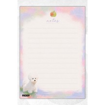 A5 Bloknot Çizgili Defter - 50 Yaprak - Memopad - Notepad - Not Defteri - Not Kağıdı - 3791 Çok Renkli