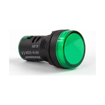 EUROWEST LS-220V-Y 22MM YEŞİL LED SİNYAL LAMBASI
