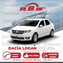 Dacia Logan Muz Silecek Takımı (2013-2014) RBW