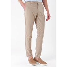 Efor Comfort Fit Beli Lastikli Yan Cep Taş Jogger Pantolon P 1150 Taş