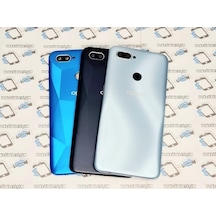 Oppo Uyumlu A12 Kasa Arka Pil Batarya Kapağı (Yan Tuşlar) (525082805)