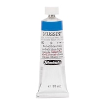 Schmincke Mussini Artist Yağlı Boya 35 ML Seri 5 480 Cobalt Blue Light