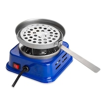 Mini Kare Elektrikli Ocak Mavi