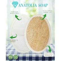 Anatolia Soap 1978 Yüz Vücud Kabak Lifi Doğal Lifler Peeling Temizleyici Arındırıcı. 1 Adet.