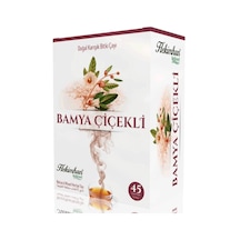 Hekimhan Bitkisel Bamya Çiçekli Doğal Karışık Bitki Süzen Poşet Çay 45 x 2 G