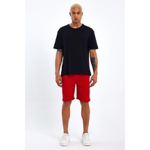 Erkek Regular Fit Brooklyn Baskılı Şort Spr 208 001